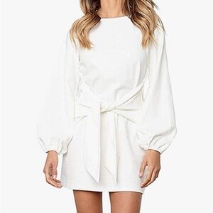 NWT white boutique dress